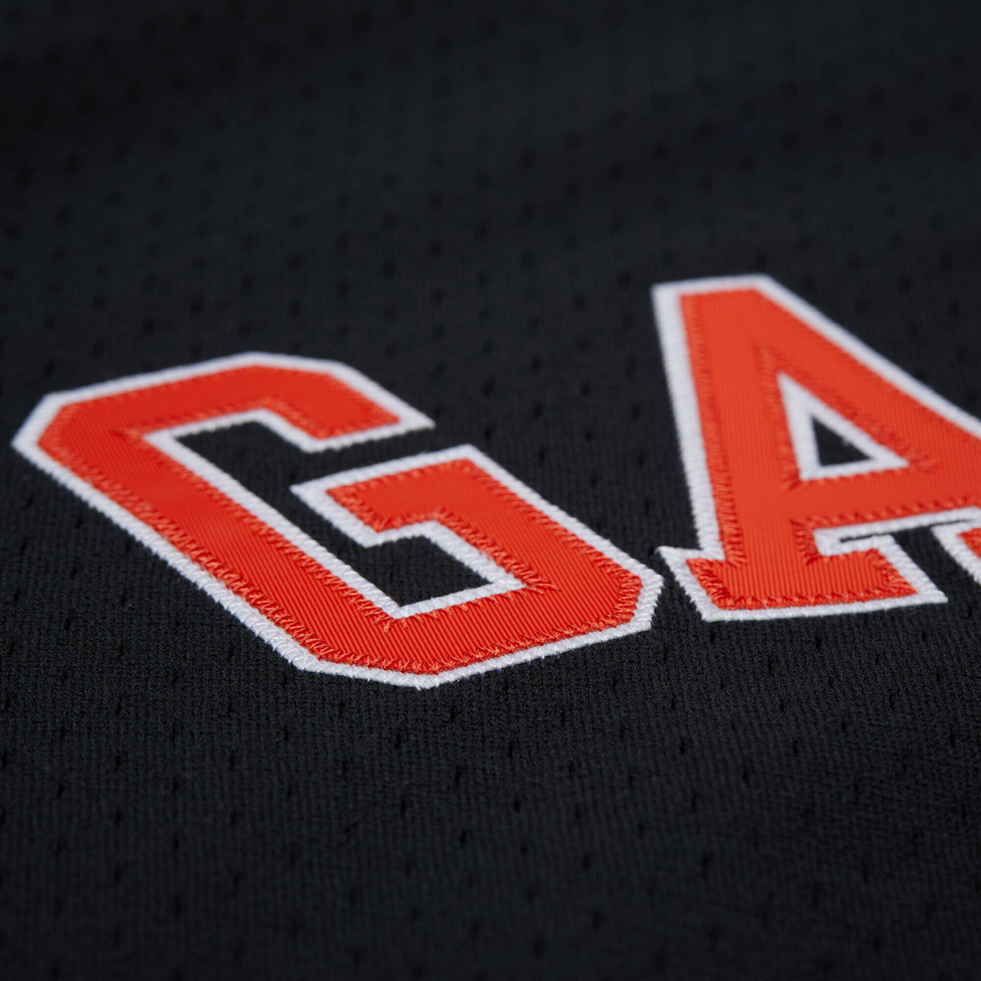 Mitchell & Ness Black Florida Gators On The Clock Full-Button Fashion Jersey