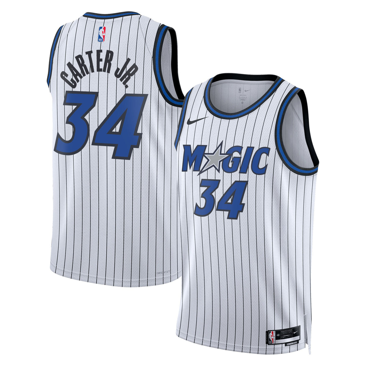 Orlando Magic Replica Association Edition Swingman Jersey - White - Wendell Carter Jr. -