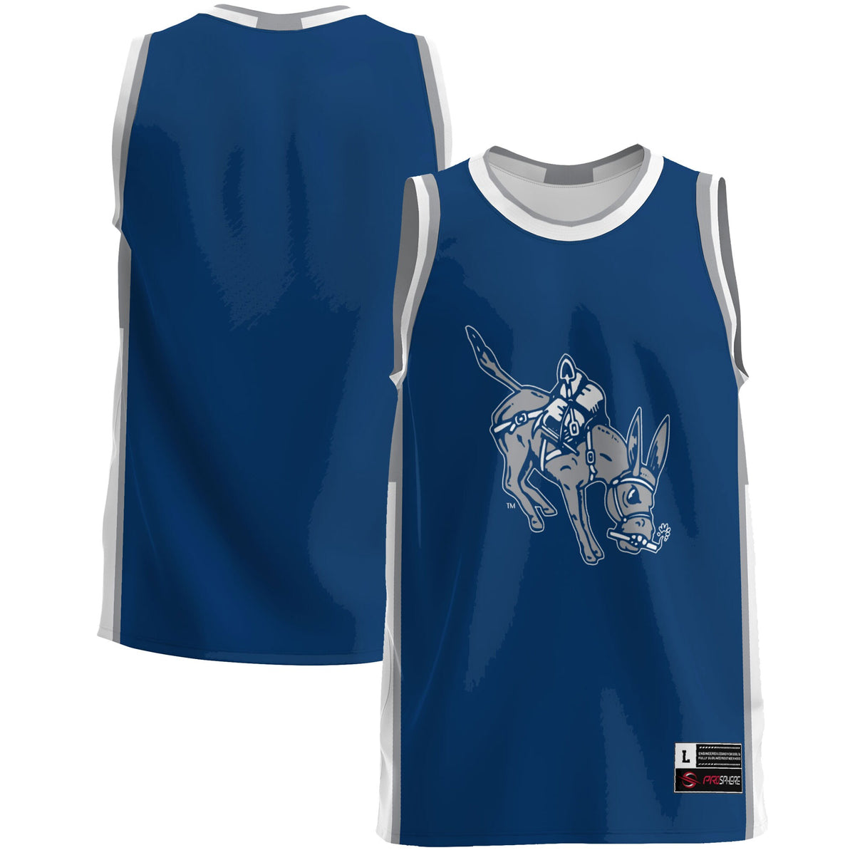 Colorado School of Mines Orediggers GameDay Greats Lightweight Basketball Jersey - Blue