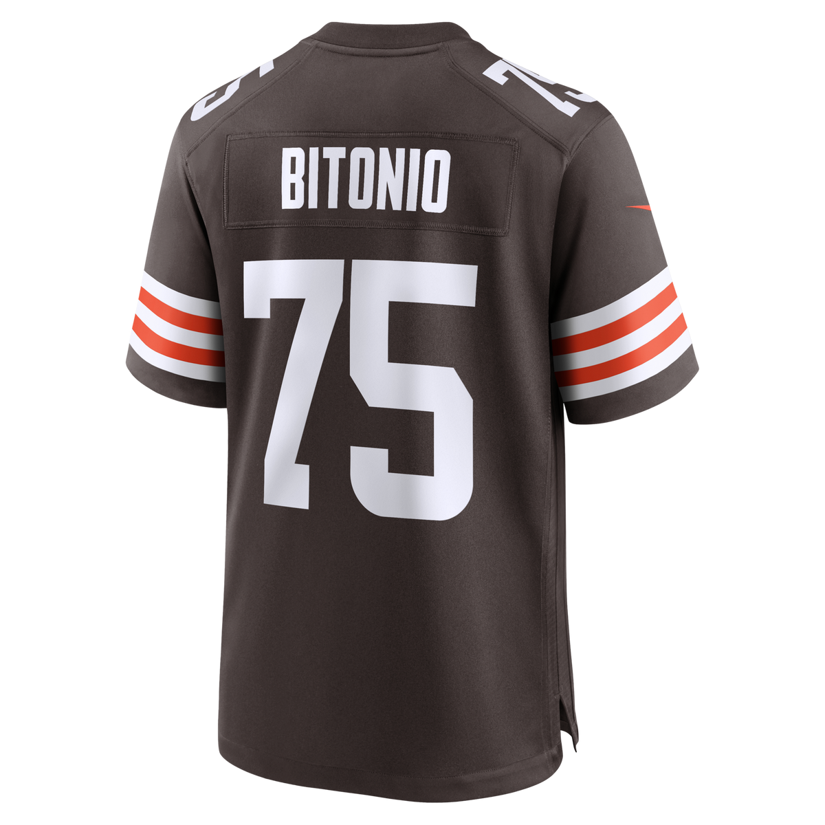 Cleveland Browns Joel Bitonio Nike Brown Game Jersey