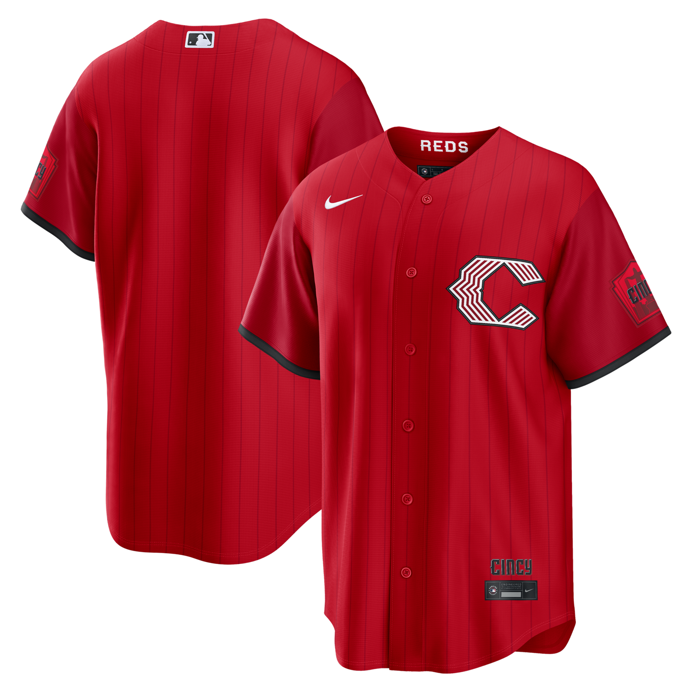 Cincinnati Reds Nike Red 2026 City Connect Stadium Jersey
