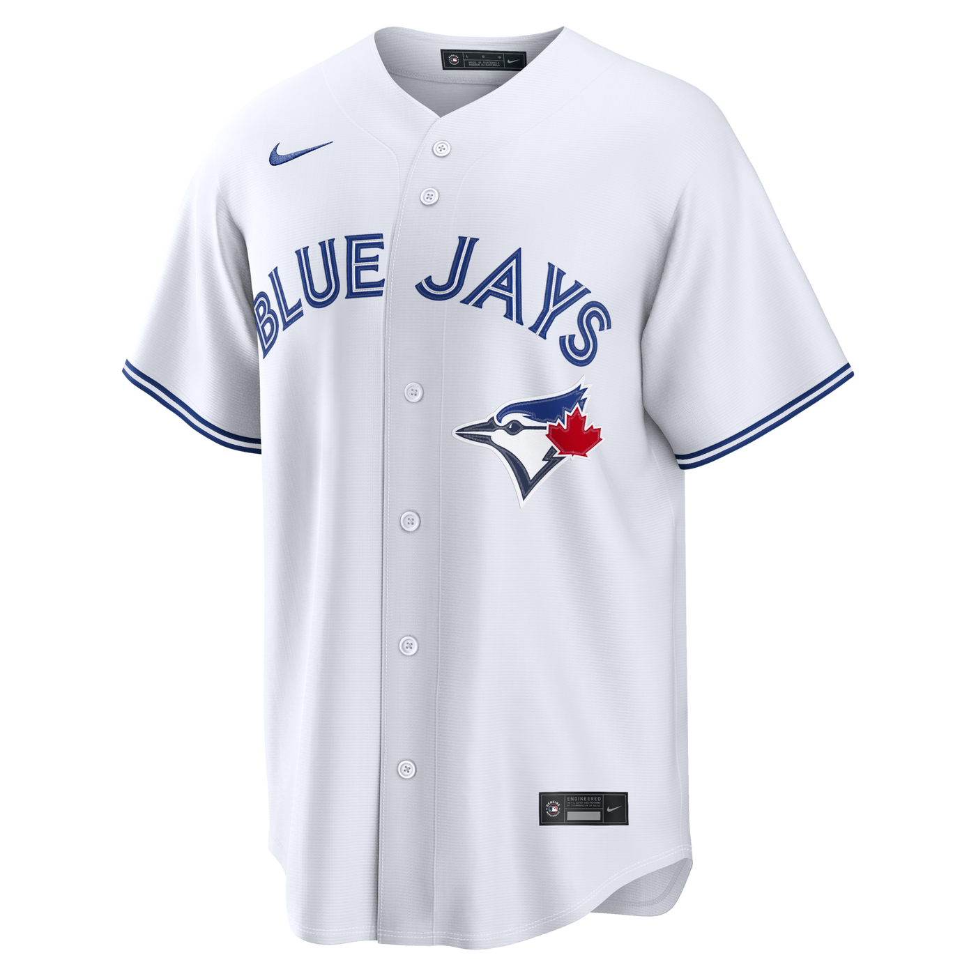 Toronto Blue Jays Nike White Home Replica Custom Jersey