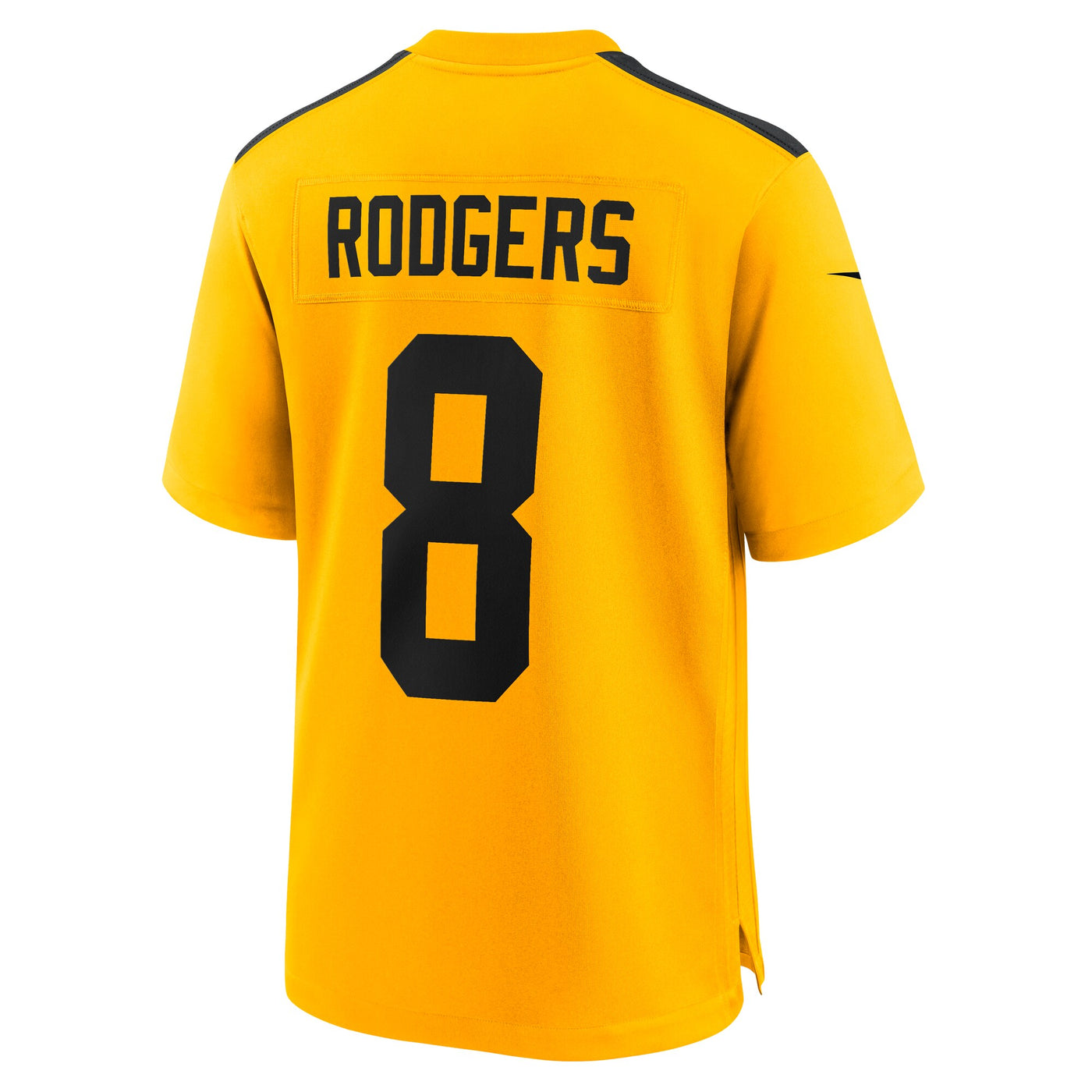 Pittsburgh Steelers Aaron Rodgers Nike Gold Alternate 1933 Throwback Game Jersey