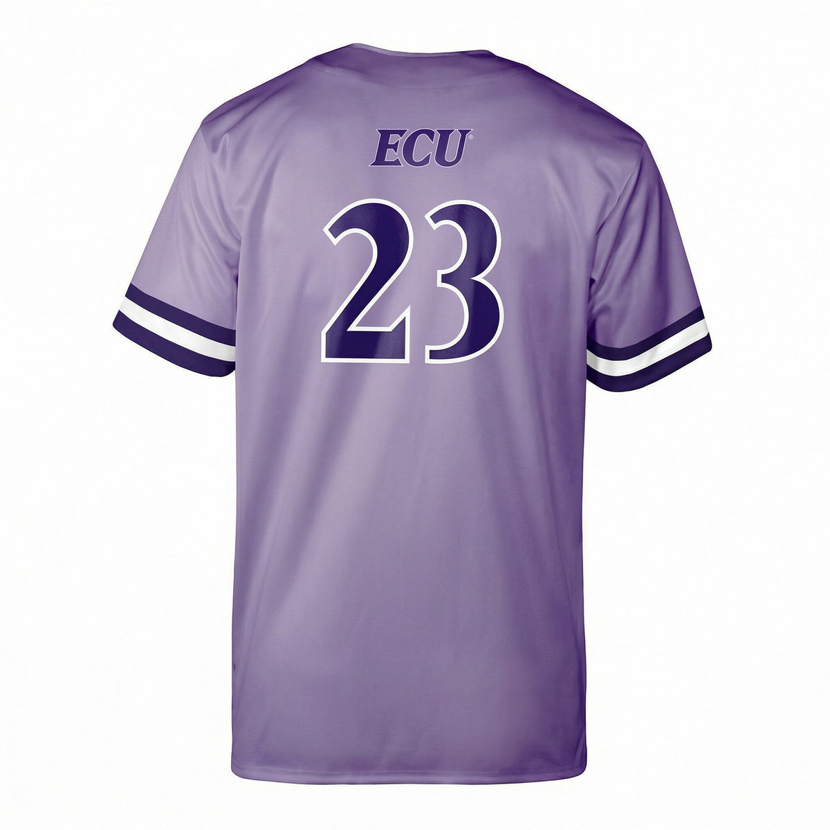 ECU Pirates Replica Baseball Jersey - Purple