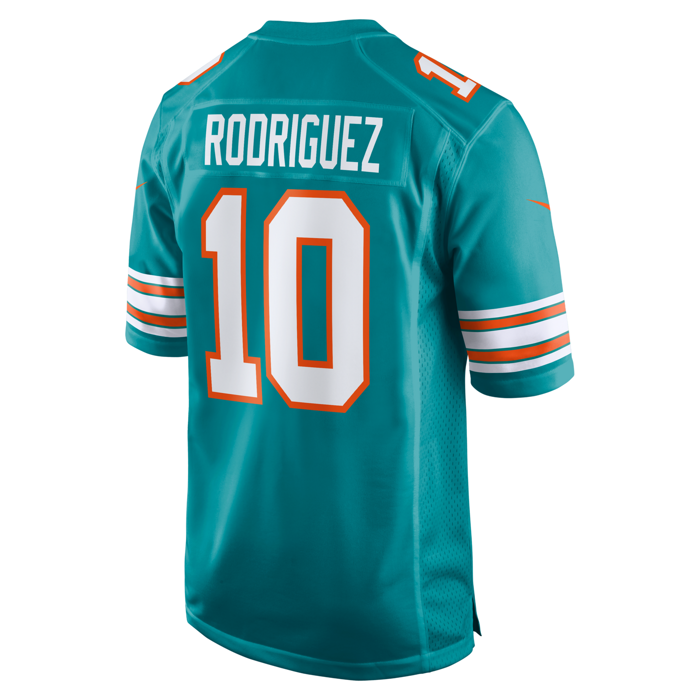 Miami Dolphins Jacob Rodriguez Nike Aqua Alternate Game Jersey