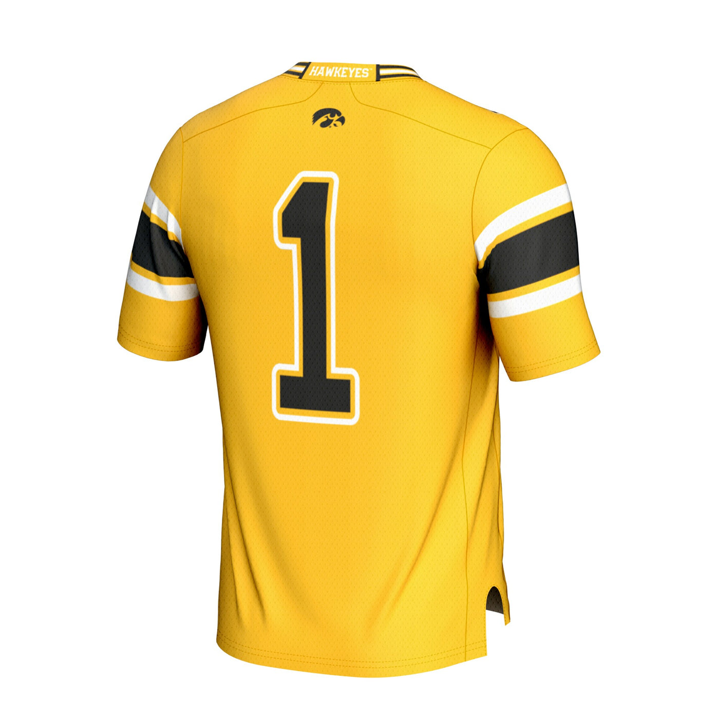 GameDay Greats Gold Iowa Hawkeyes Lightweight Collegiate Football Fashion Jersey
