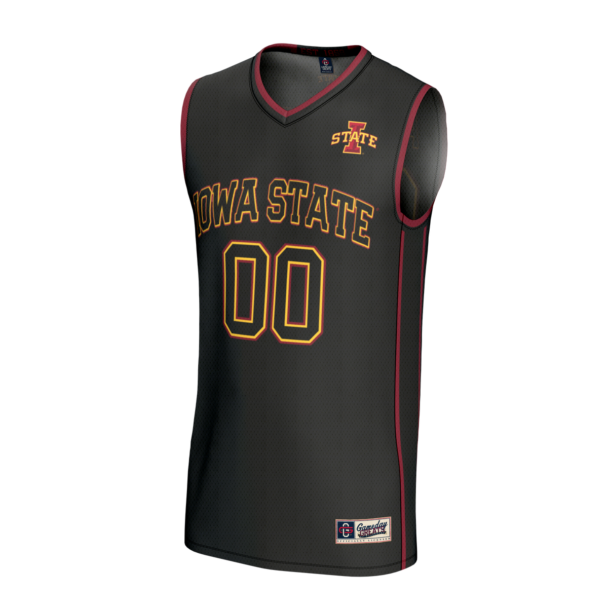 Iowa State Cyclones GameDay Greats Lightweight Collegiate Basketball NIL Pick-A-Player Fashion Jersey - Black