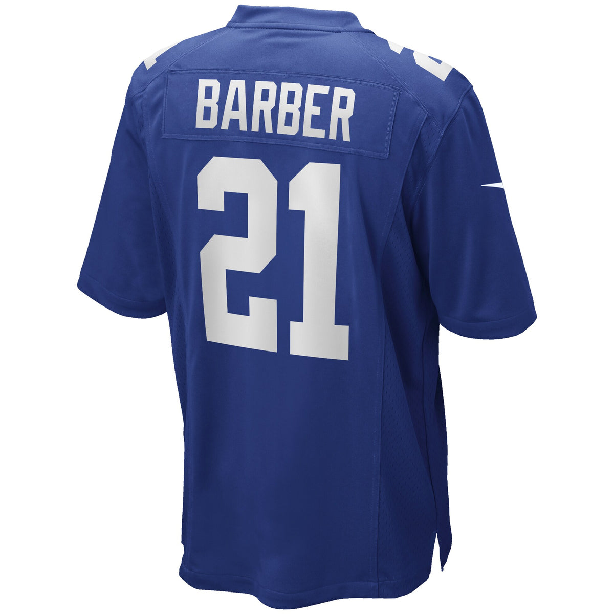 New York Giants Tiki Barber Royal Game Retired Player Jersey