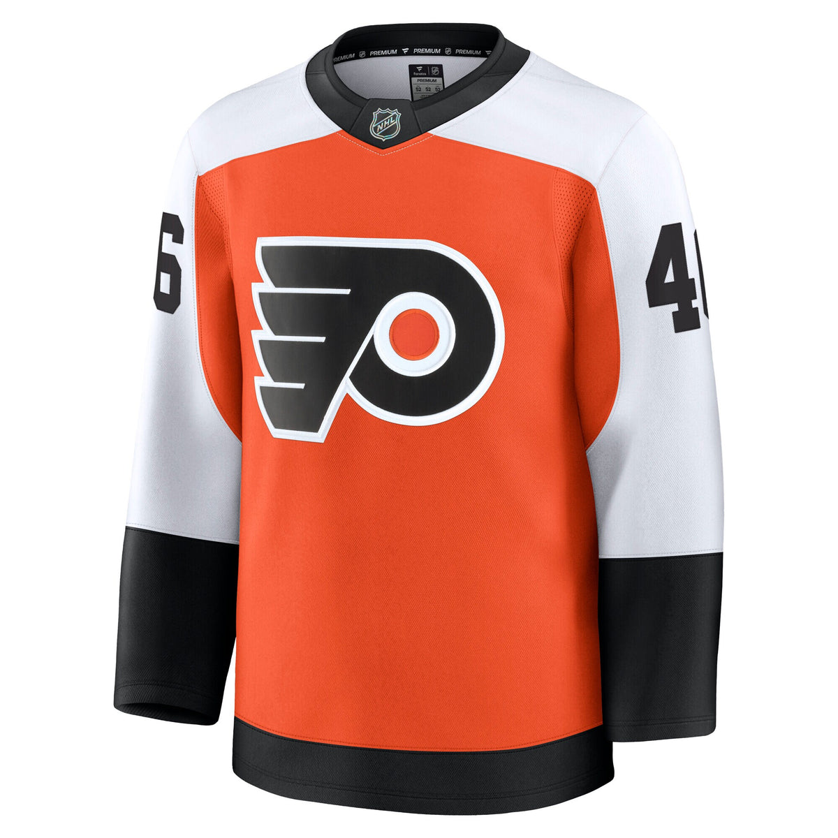 Philadelphia Flyers Trevor Zegras Fanatics Orange Home Premium Jersey