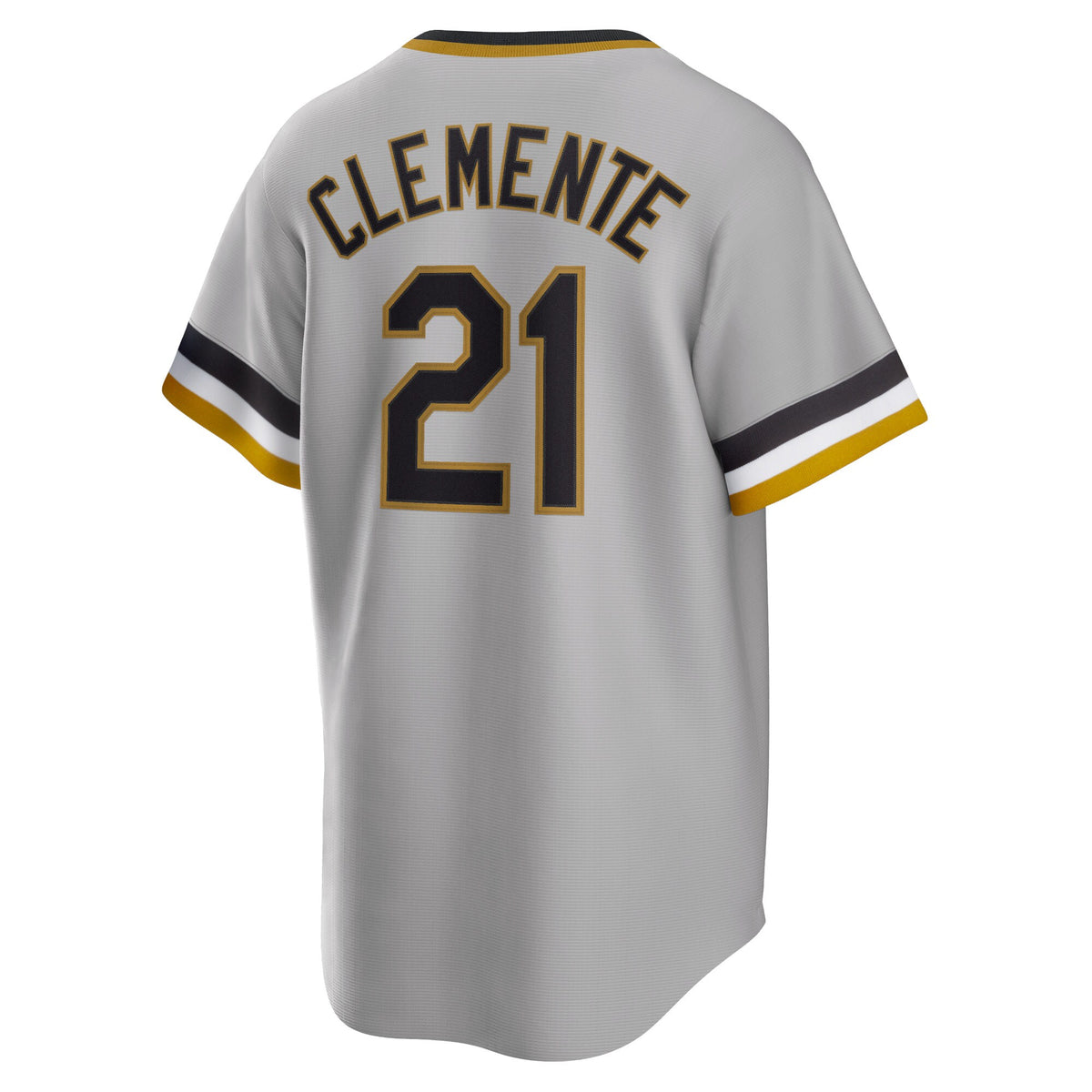 Pittsburgh Pirates Roberto Clemente Gray Road Cooperstown Collection Player Jersey