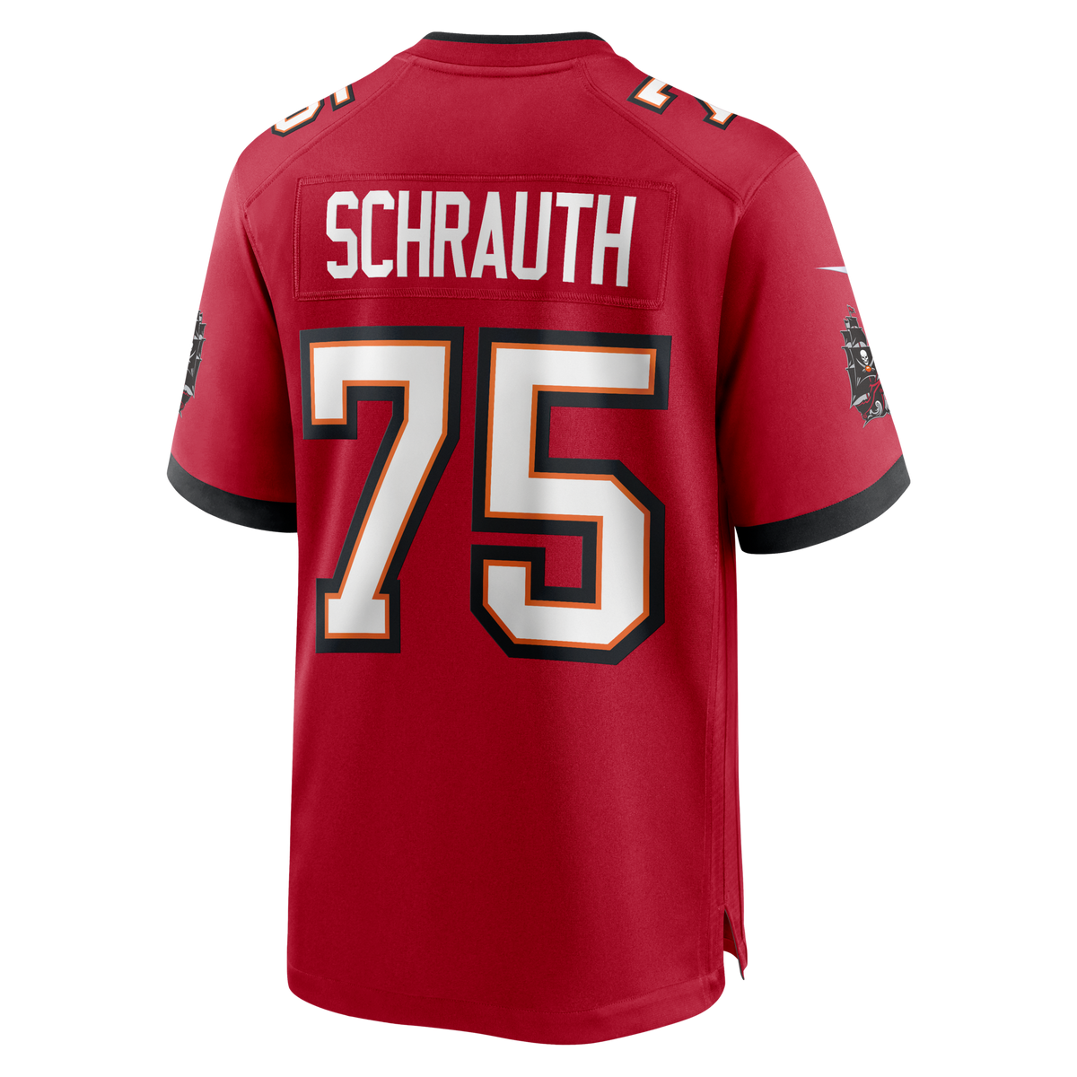 Tampa Bay Buccaneers Billy Schrauth Red Team Game Jersey