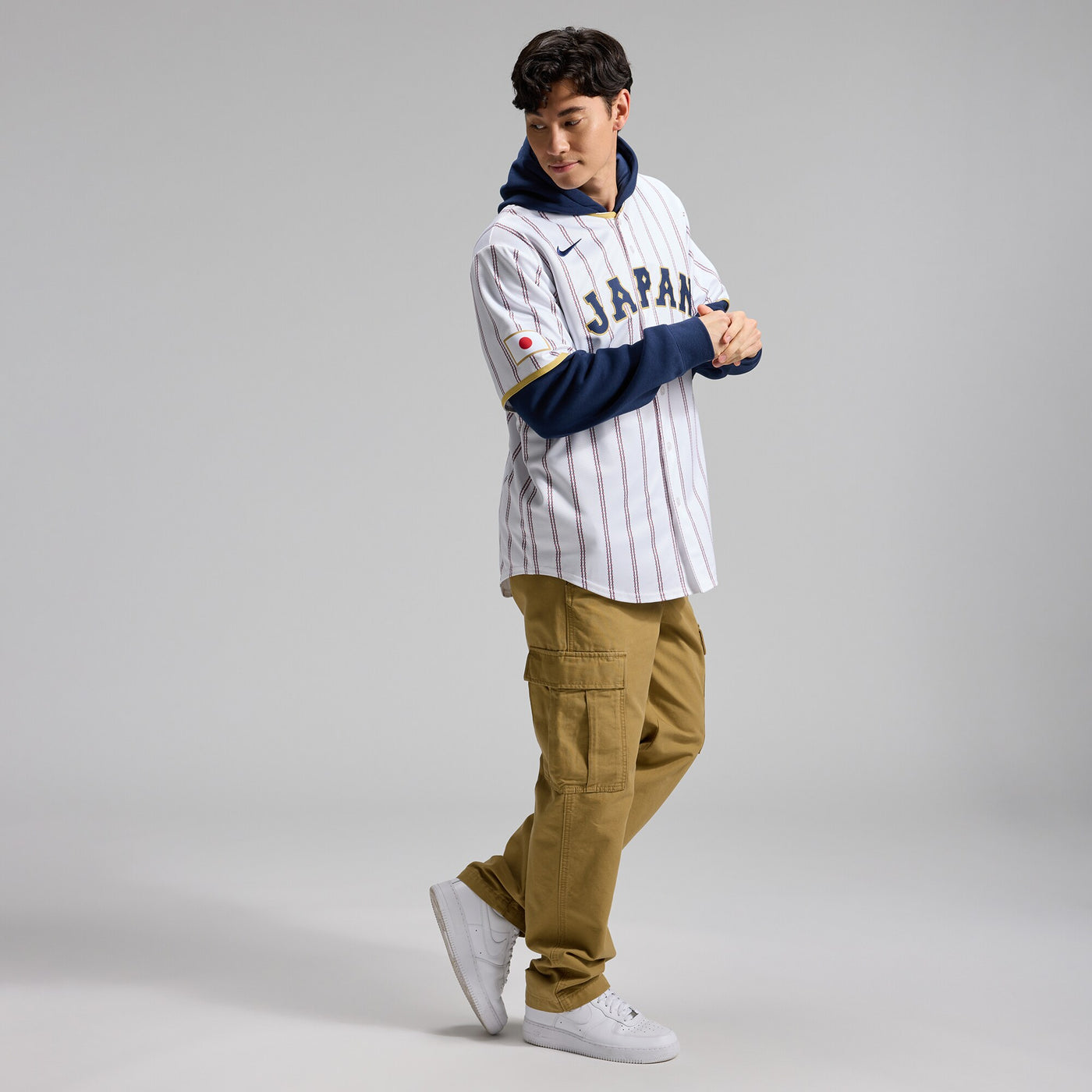 Japan Baseball Yoshinobu Yamamoto Nike White 2026 World Baseball Classic Home Stadium Jersey