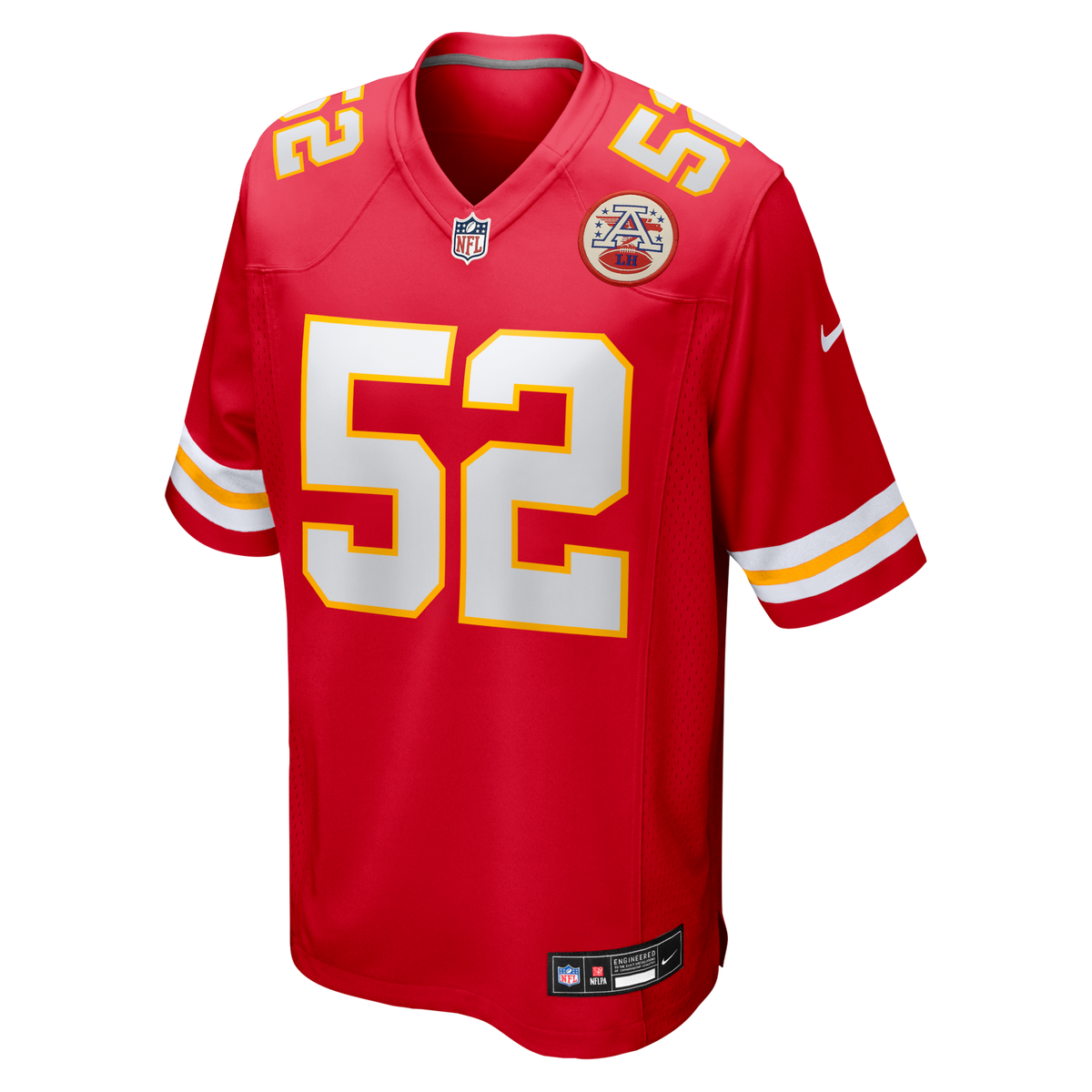 Kansas City Chiefs Creed Humphrey Red Game Jersey