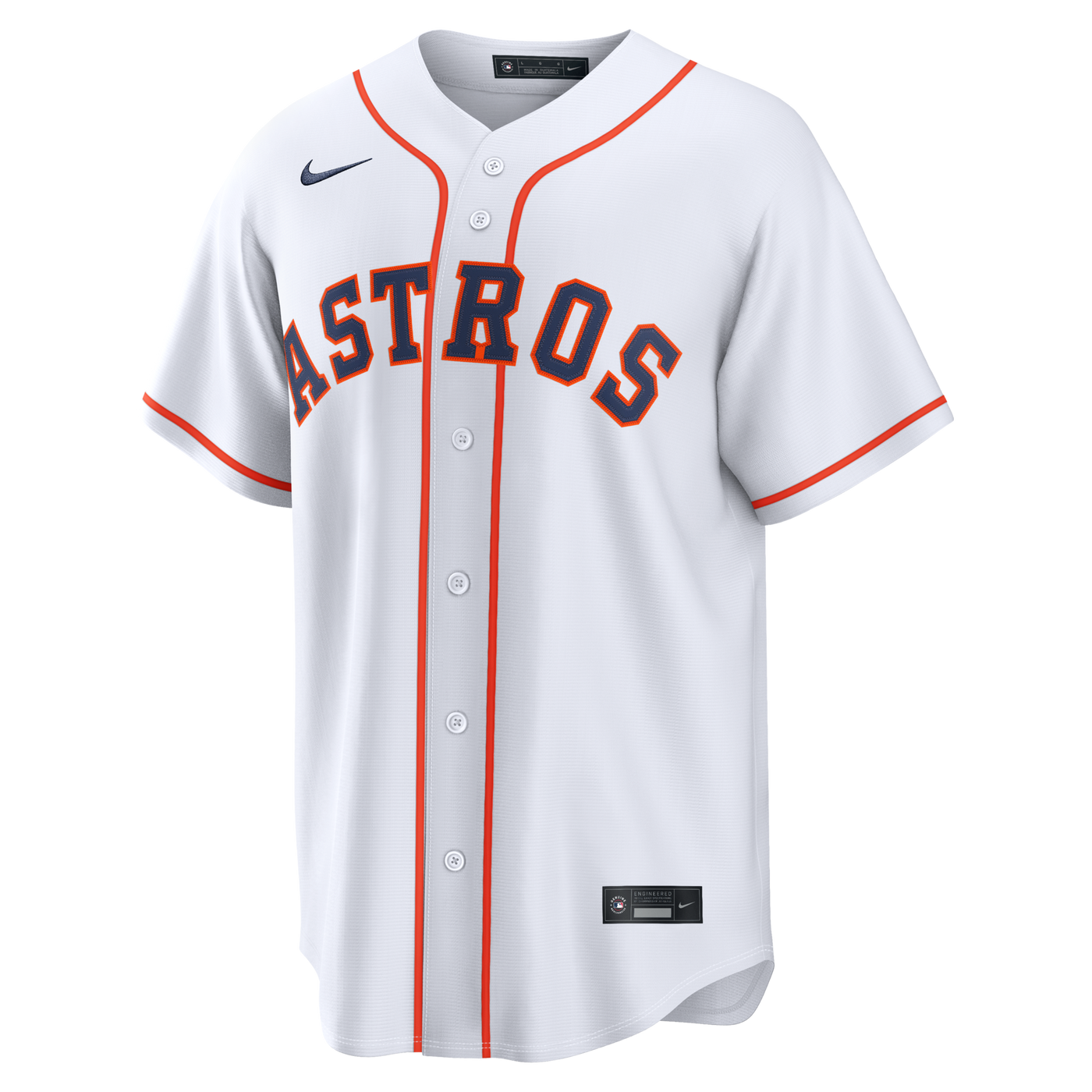 Houston Astros Jose Altuve Nike White Home Replica Jersey