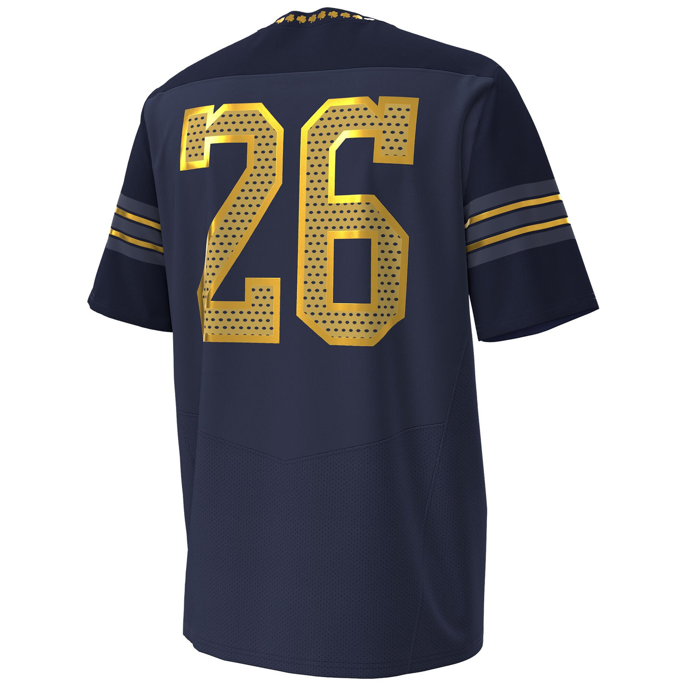 Under Armour #26 Navy Notre Dame Fighting Irish 2026 Shamrock Series Replica Football Jersey