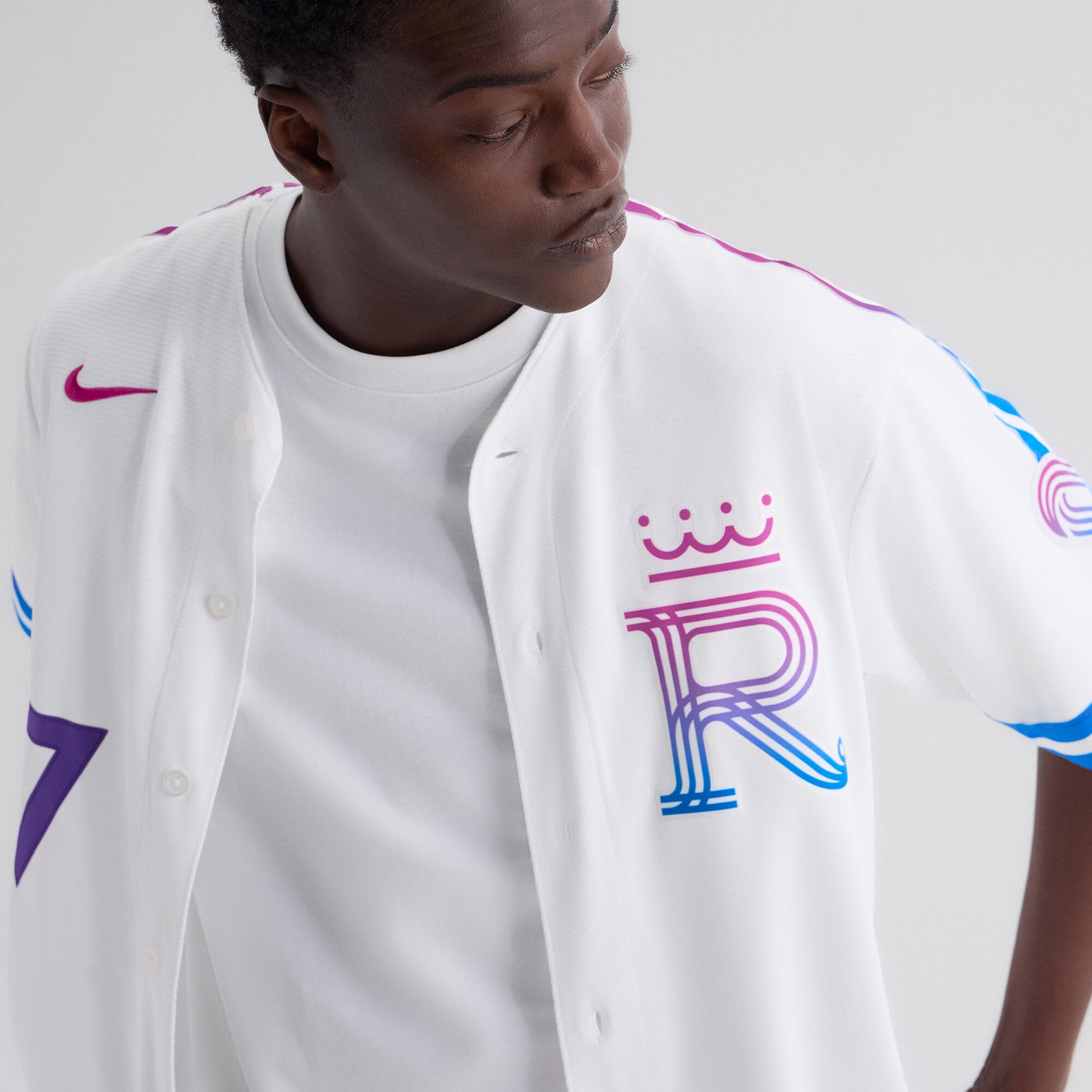 Kansas City Royals Bobby Witt Jr. Nike White 2026 City Connect Stadium Jersey