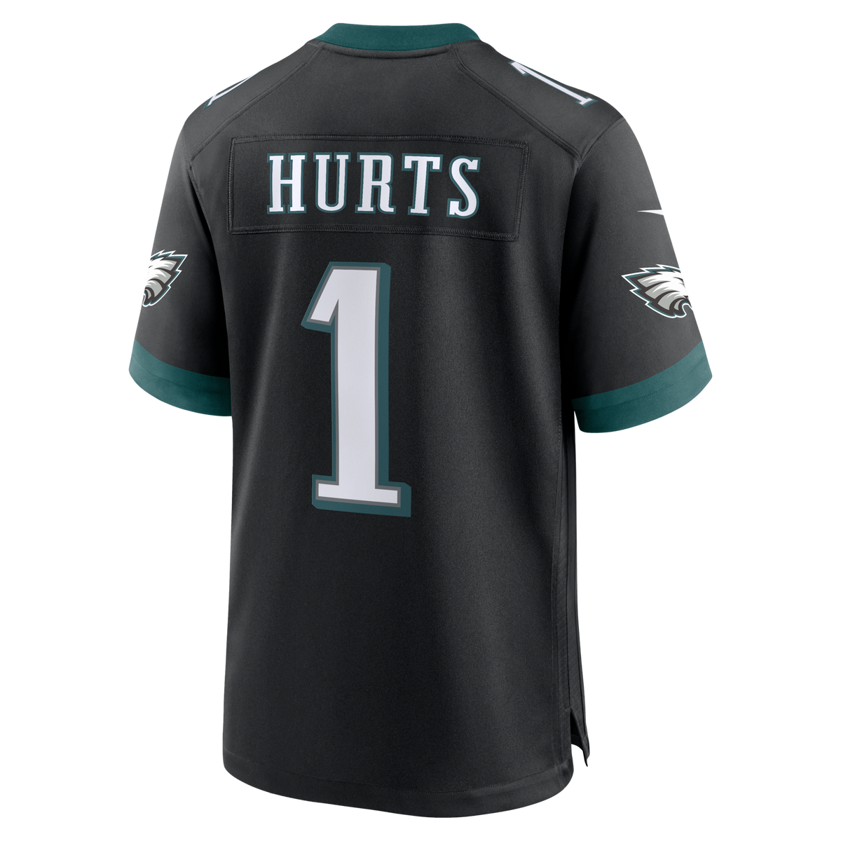 Philadelphia Eagles Jalen Hurts Black Alternate Game Jersey