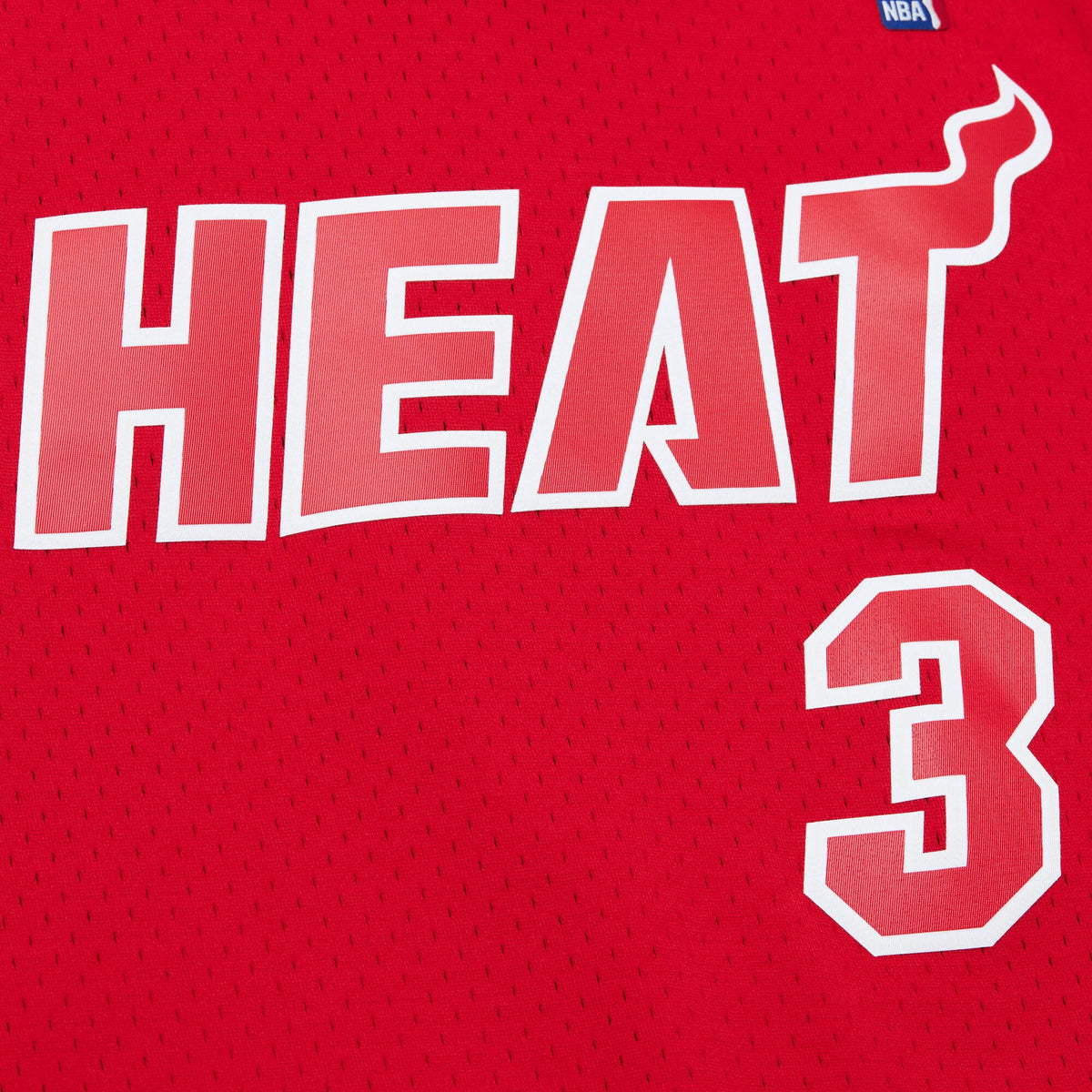 Miami Heat Mitchell & Ness Dwyane Wade 2012 Day Jersey - Scarlet