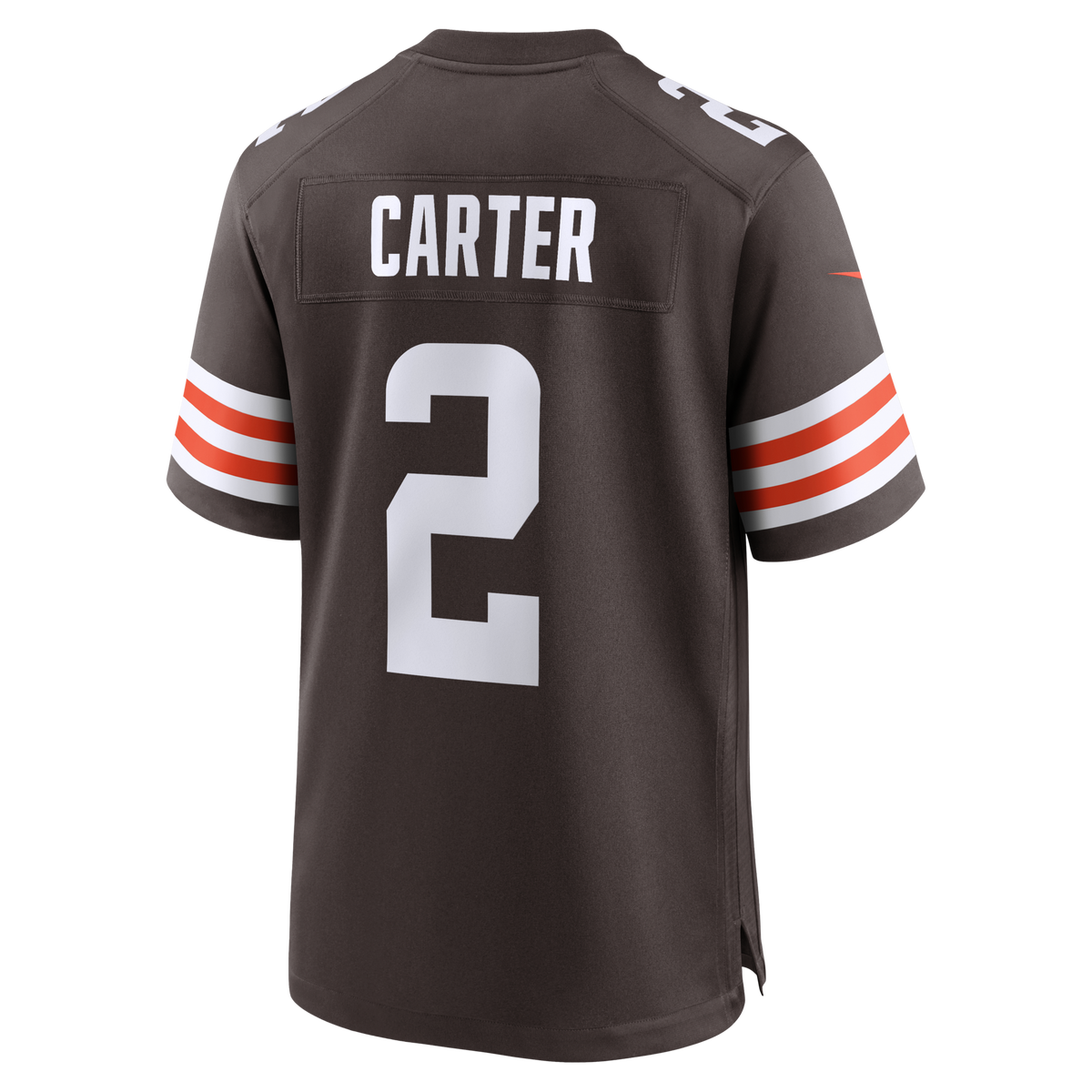Cleveland Browns DeAndre Carter Brown Team Game Jersey