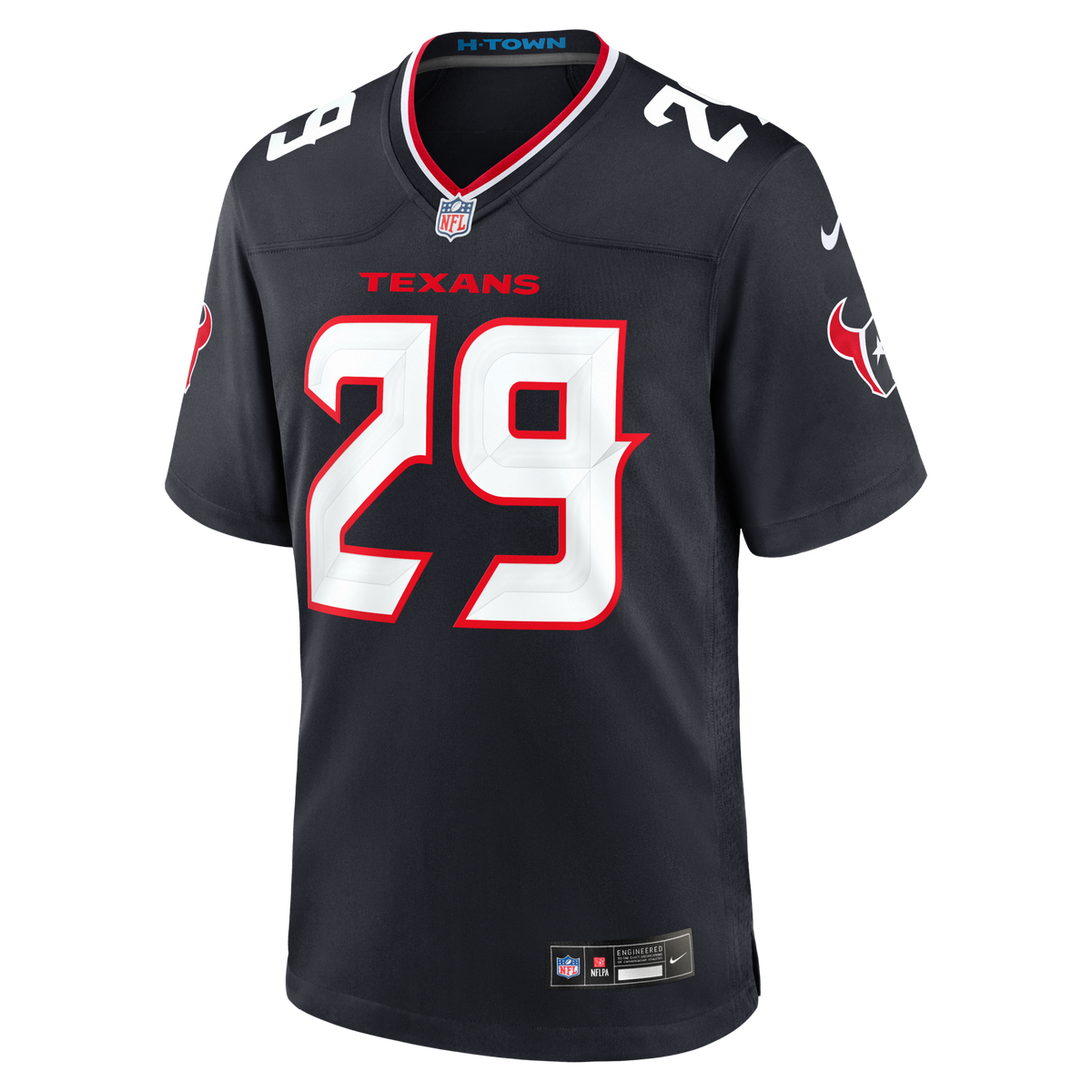 Houston Texans M.J. Stewart Nike Navy Team Game Jersey