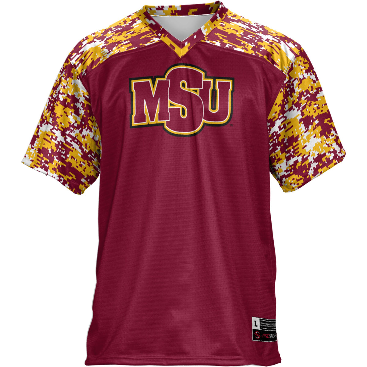 Midwestern State Mustangs GameDay Greats Football Jersey - Maroon