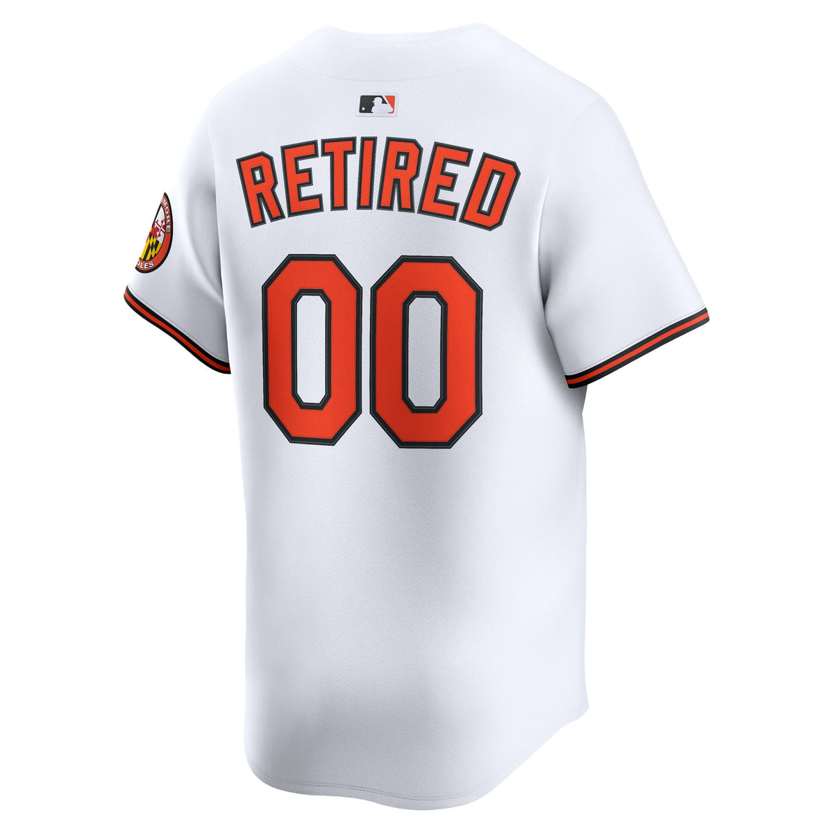 Baltimore Orioles White Home Limited Pick-A-Player Retired Roster Jersey
