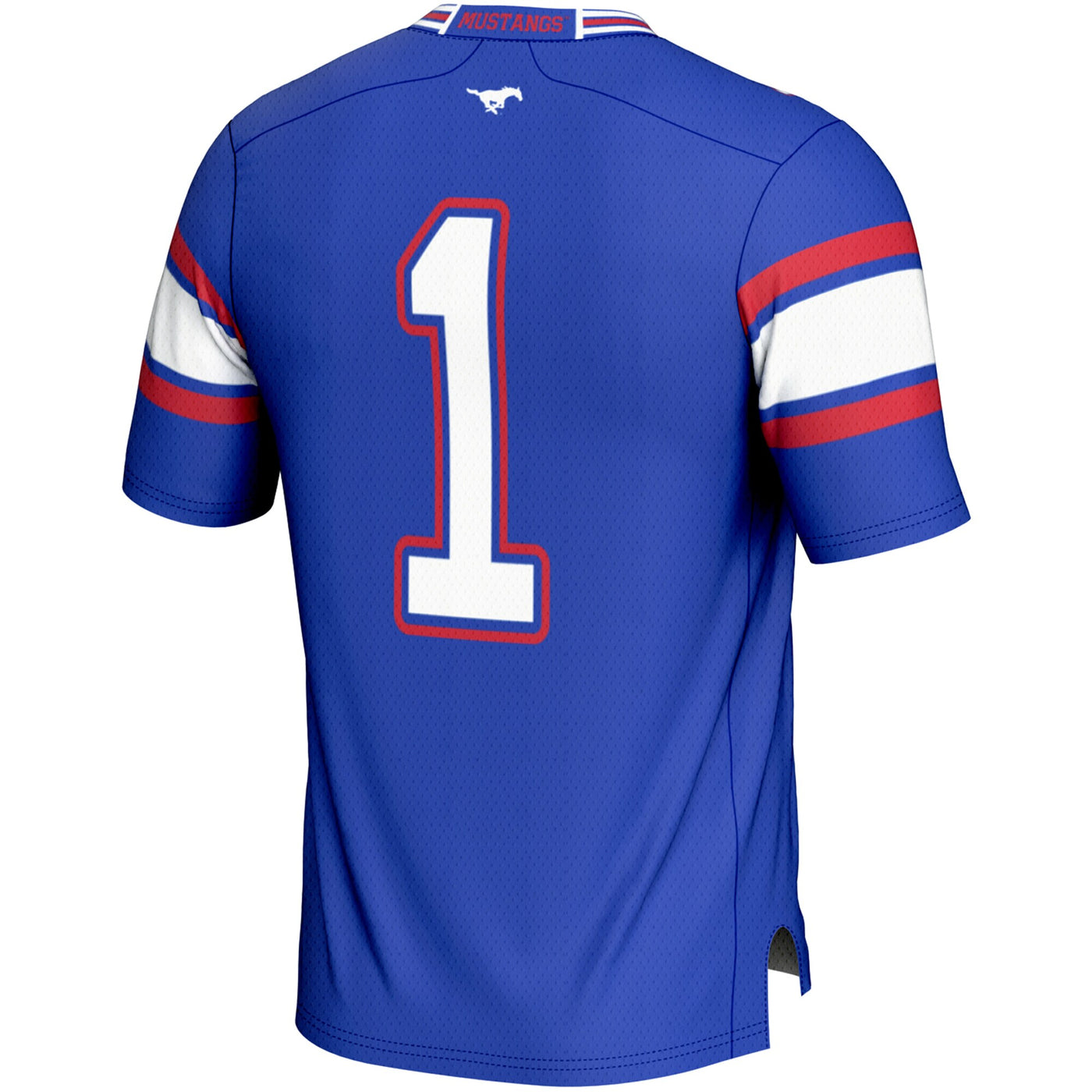 GameDay Greats #1 Royal SMU Mustangs Endzone Football Jersey
