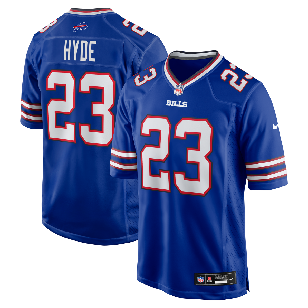 Buffalo Bills Micah Hyde Royal Game Player Jersey