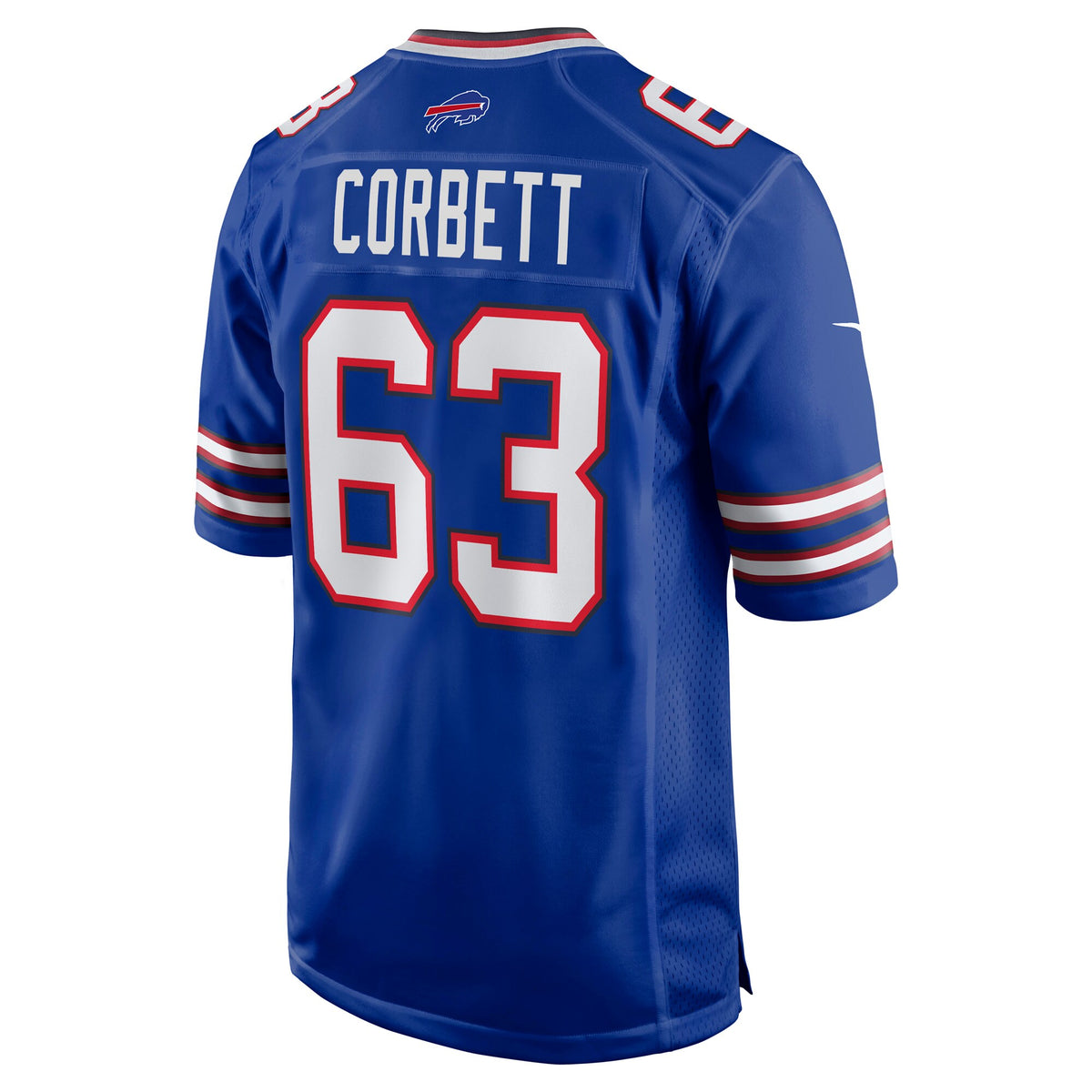 Buffalo Bills Austin Corbett Royal Team Game Jersey