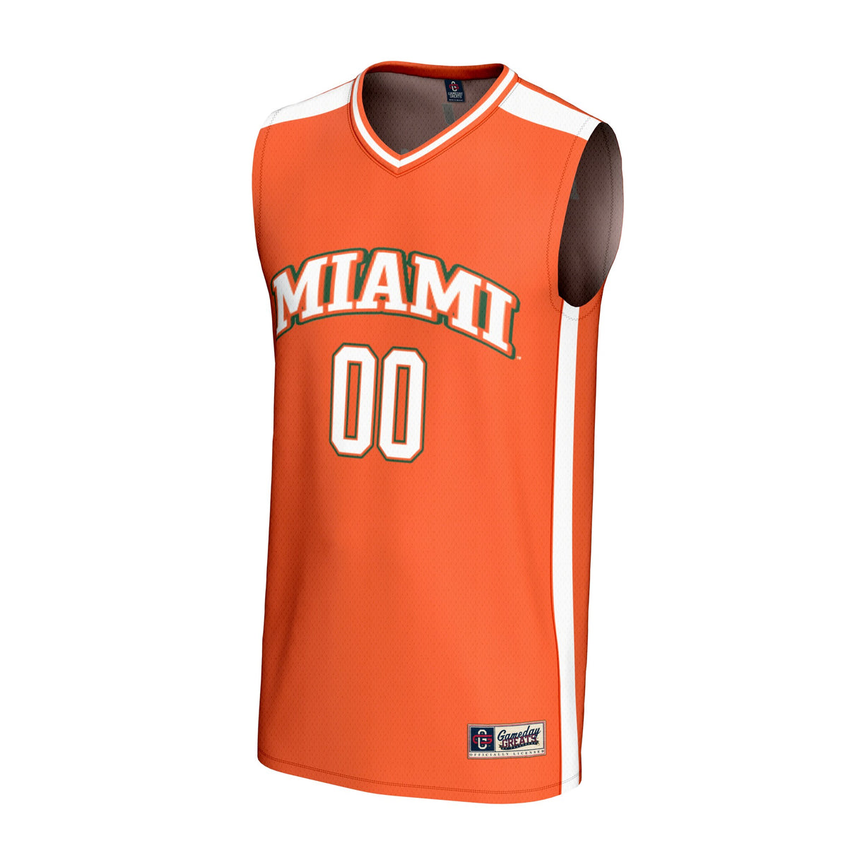 Miami Hurricanes GameDay Greats Lightweight Collegiate Basketball NIL Pick-A-Player Fashion Jersey - Orange