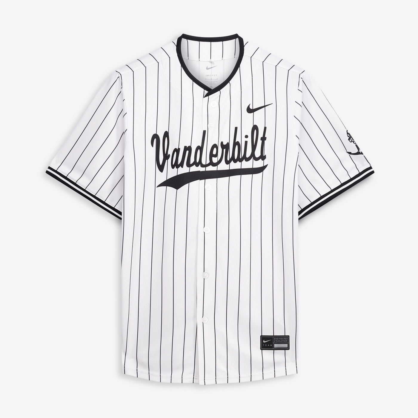 Nike White Vanderbilt Commodores Limited Baseball Jersey