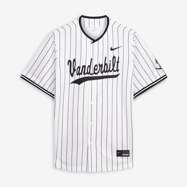 Nike White Vanderbilt Commodores Limited Baseball Jersey