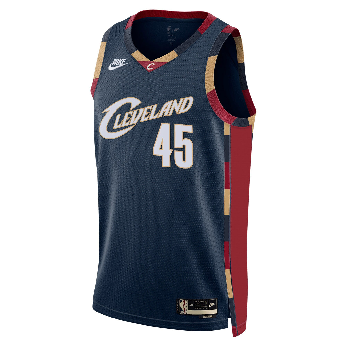 Cleveland Cavaliers Nike Classic Edition Jersey - Navy - Donovan Mitchell