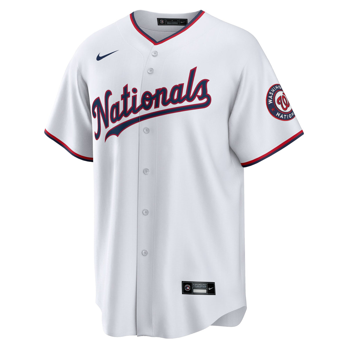 Washington Nationals Stephen Strasburg White Home Replica Jersey