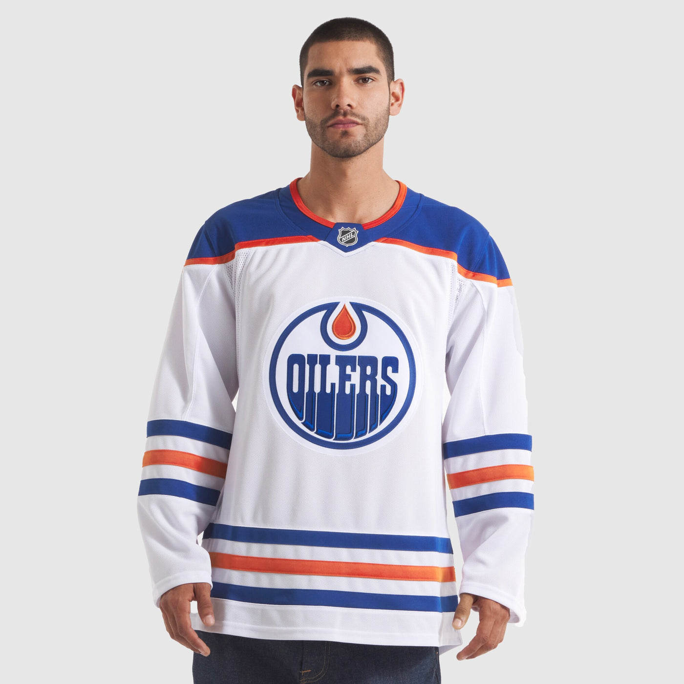 Edmonton Oilers Fanatics White Away Premium Jersey