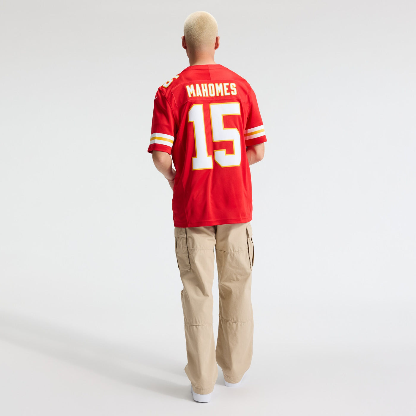 Kansas City Chiefs Patrick Mahomes Nike Red Team Vapor F.U.S.E. Stitched Limited Jersey