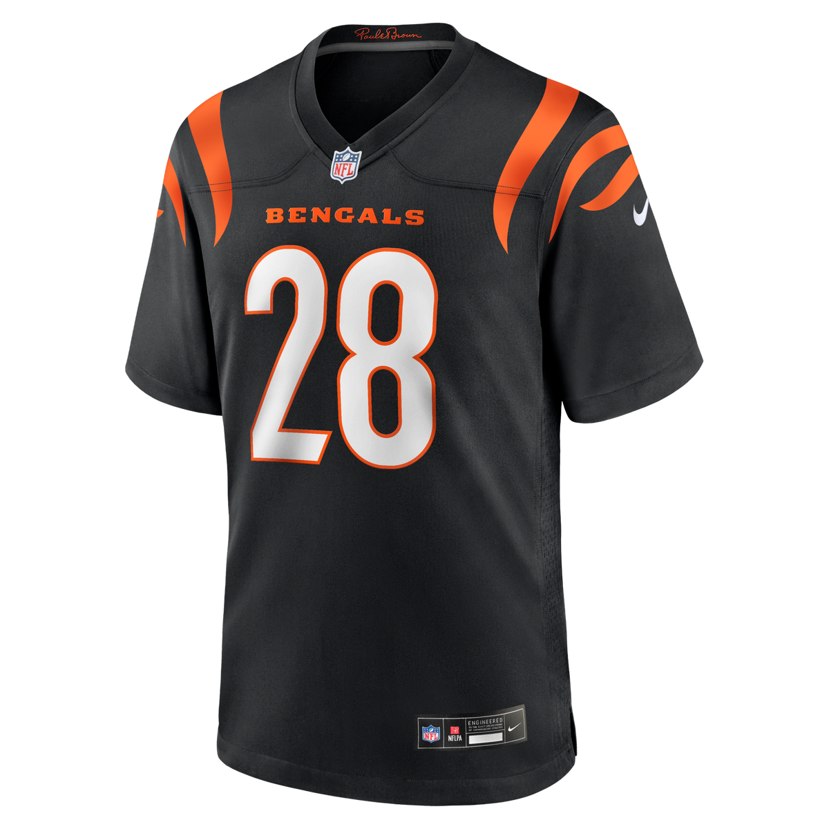 Cincinnati Bengals Josh Newton Black Game Jersey