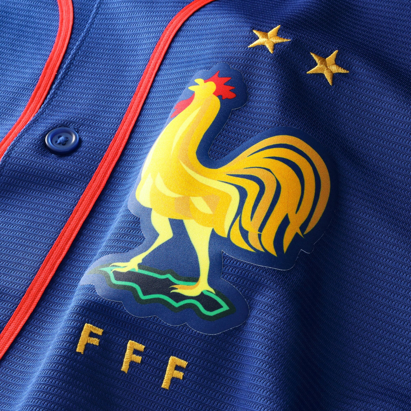 France National Team x MLB Nike Blue Stadium Replica Jersey