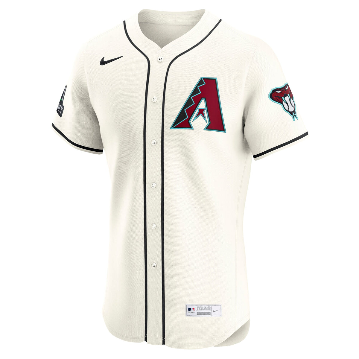Arizona Diamondbacks Cream Home Elite Jersey