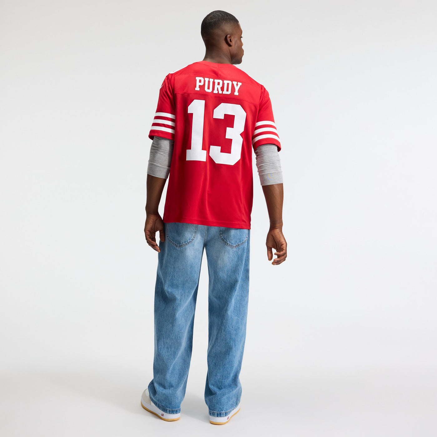 San Francisco 49ers Brock Purdy Nike Scarlet Team Vapor F.U.S.E. Stitched Limited Jersey