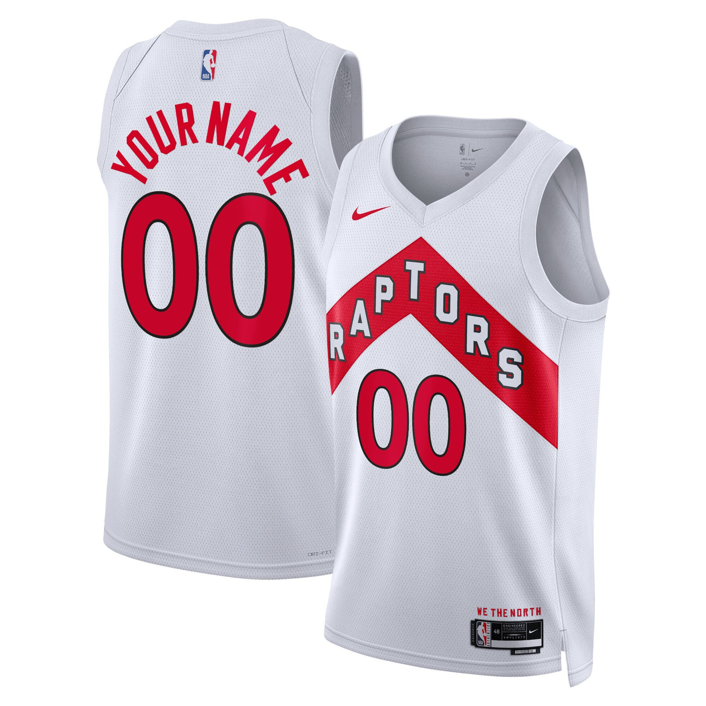 Toronto Raptors Nike Association Swingman Jersey - Custom