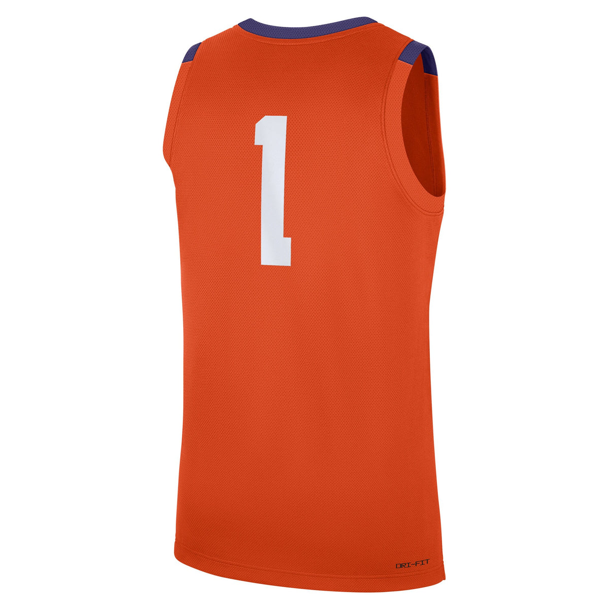 #1 Clemson Tigers Road Replica Jersey - Orange