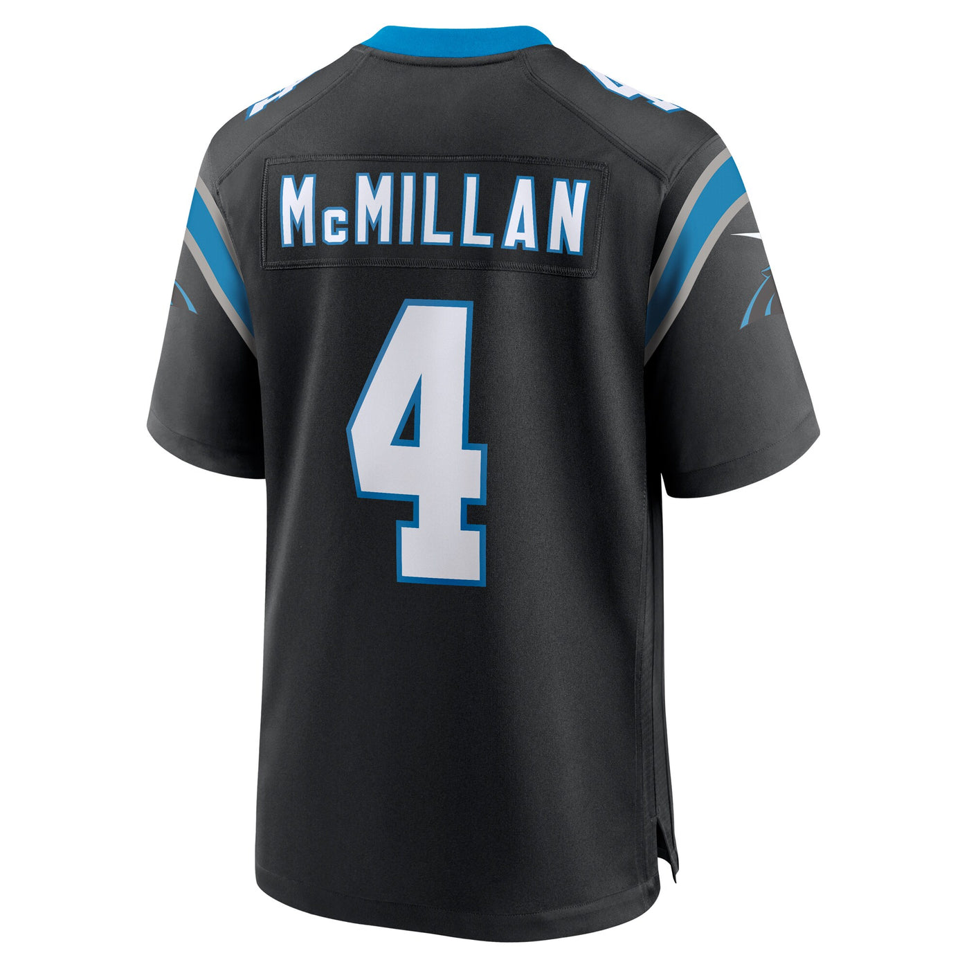 Carolina Panthers Tetairoa McMillan Nike Black Team Game Jersey