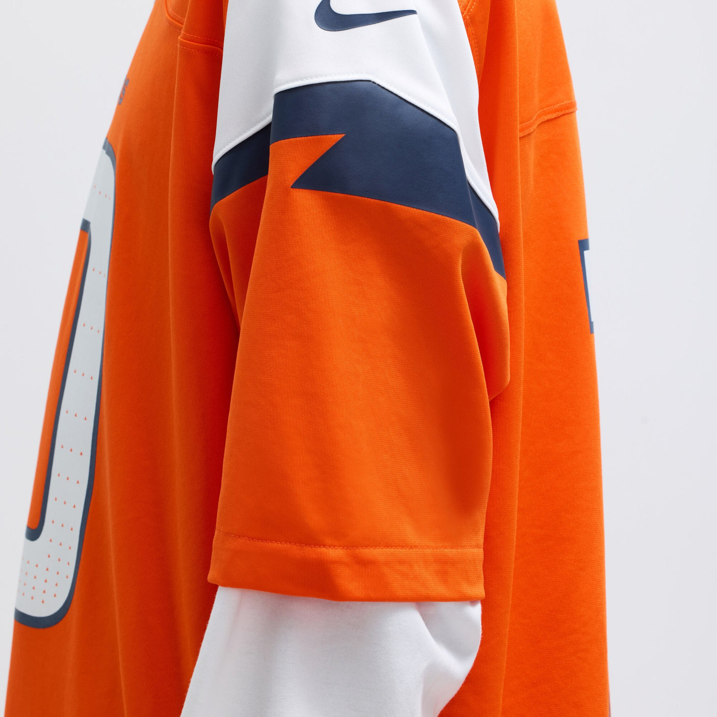 Denver Broncos Bo Nix Nike Orange Player Game Jersey