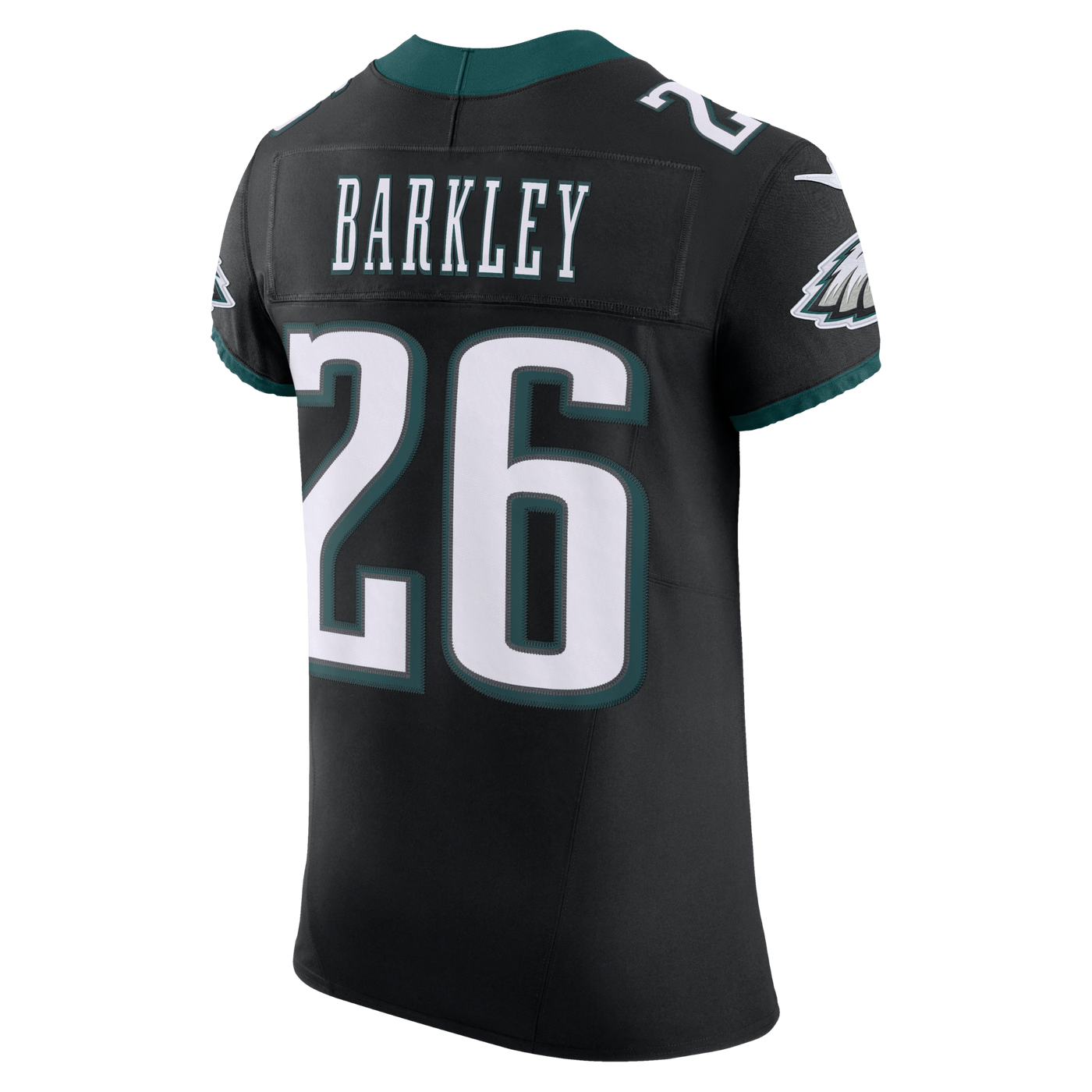 Philadelphia Eagles Saquon Barkley Nike Black Alternate Vapor F.U.S.E. Elite Jersey