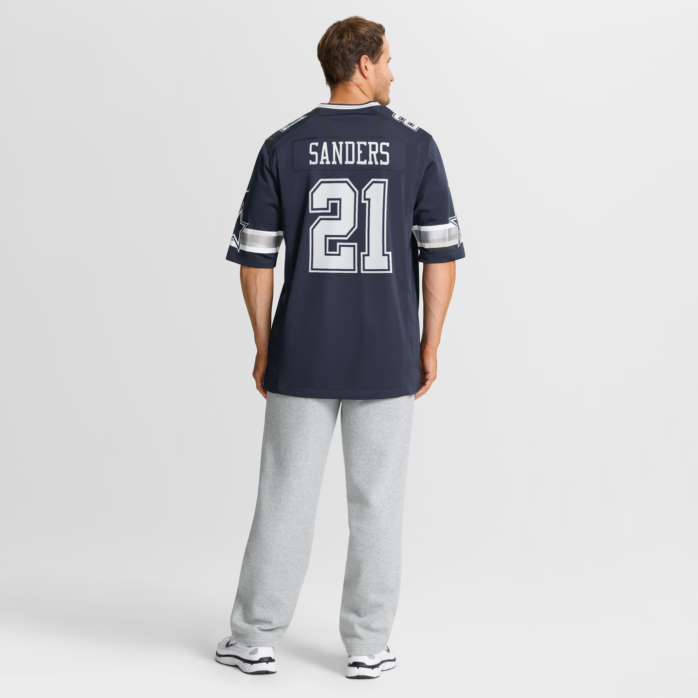 Dallas Cowboys Deion Sanders Nike Navy Team Retired Player Game Jersey