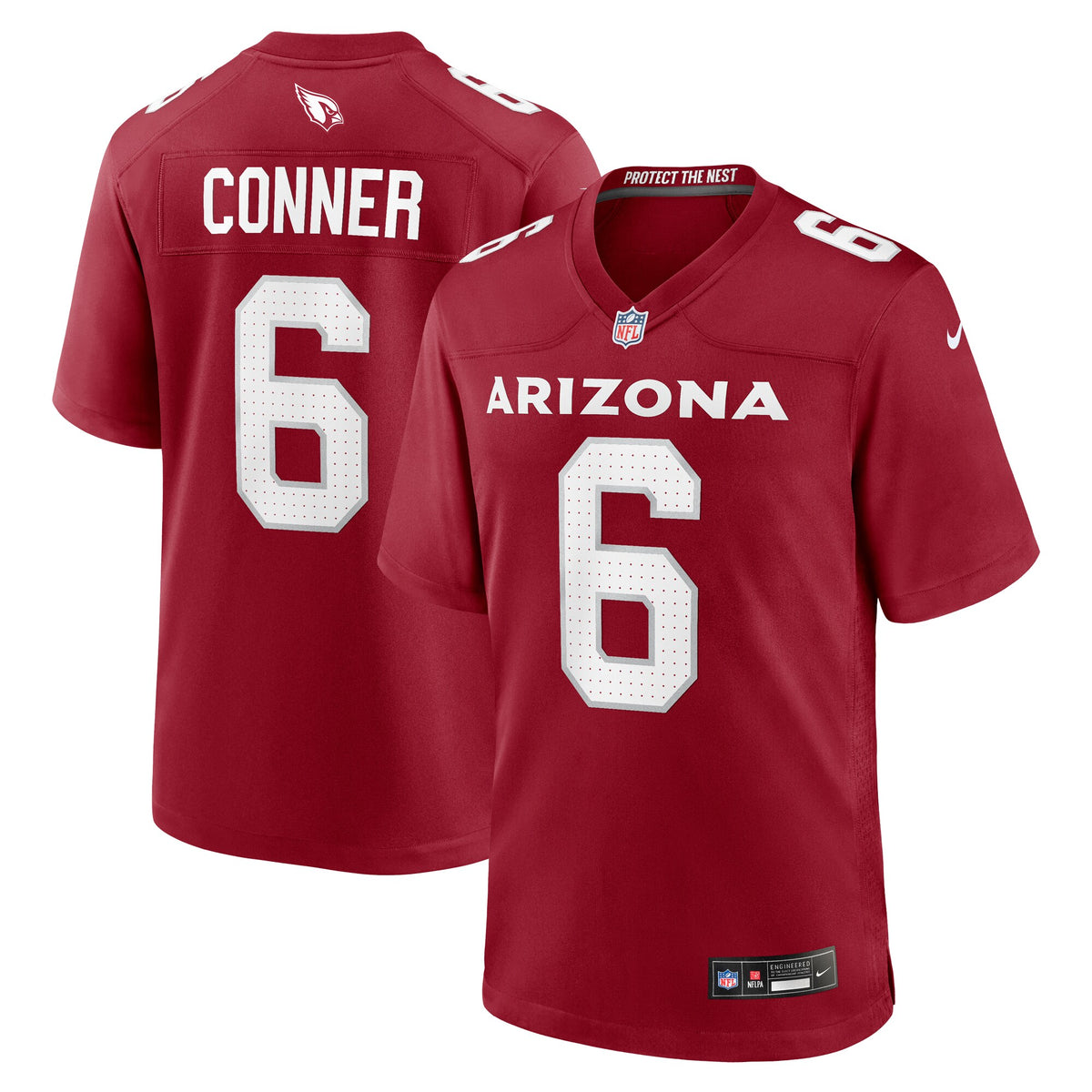 Arizona Cardinals James Conner Cardinal Home Game Jersey