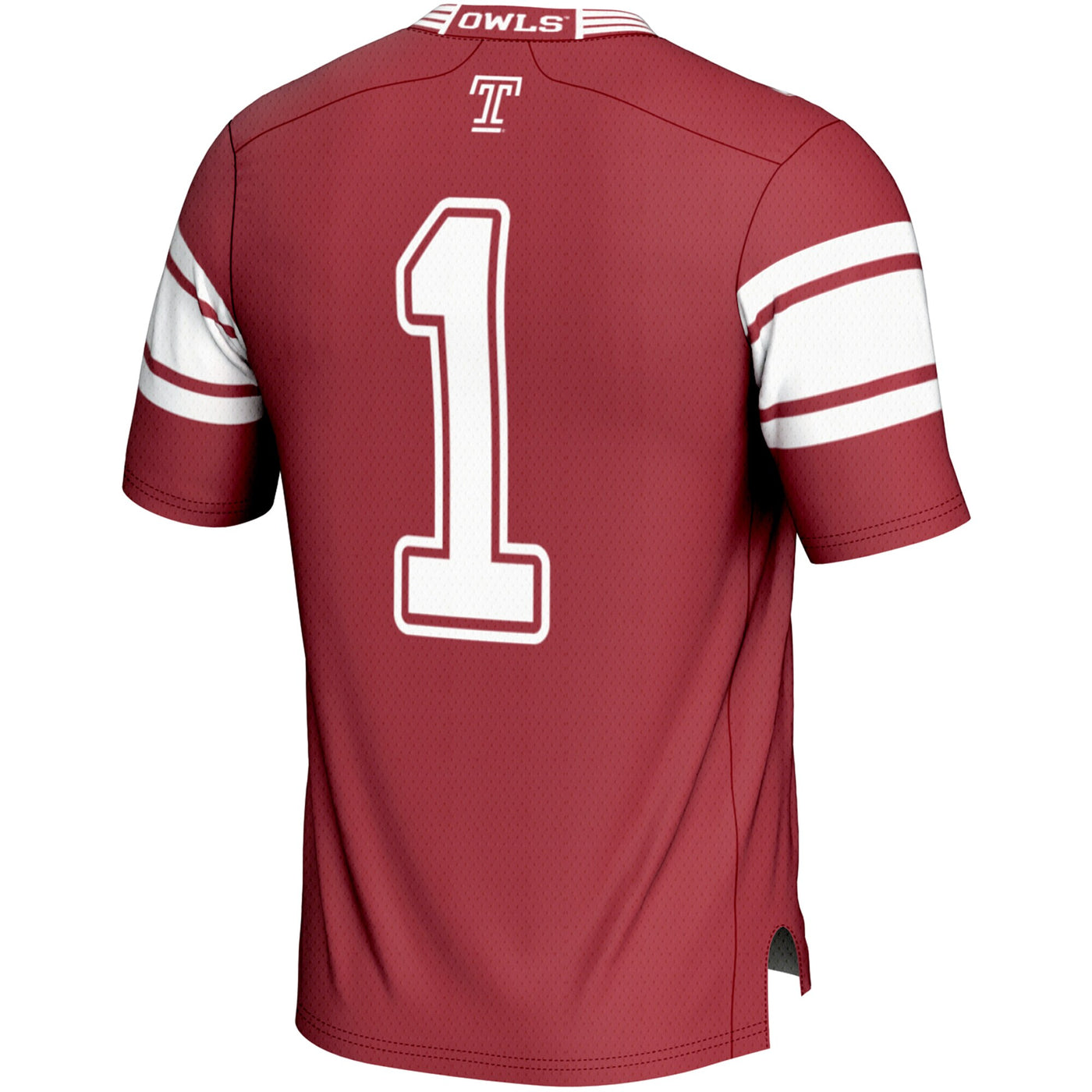 GameDay Greats #1 Cherry Temple Owls Endzone Football Jersey
