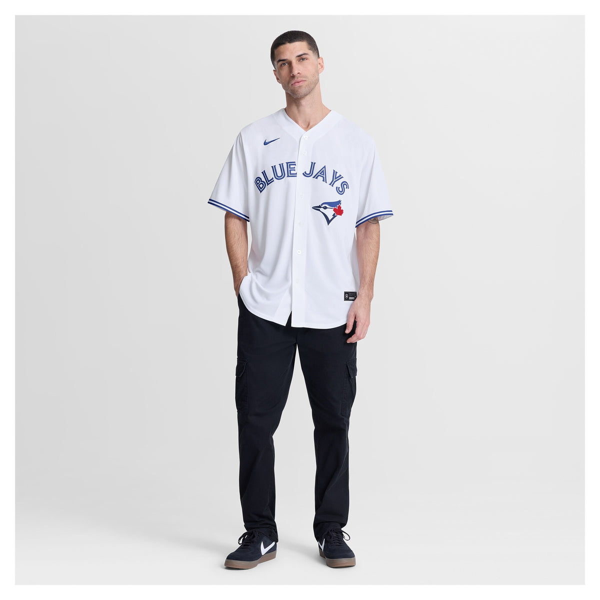 Toronto Blue Jays Nathan Lukes White Home Replica Jersey