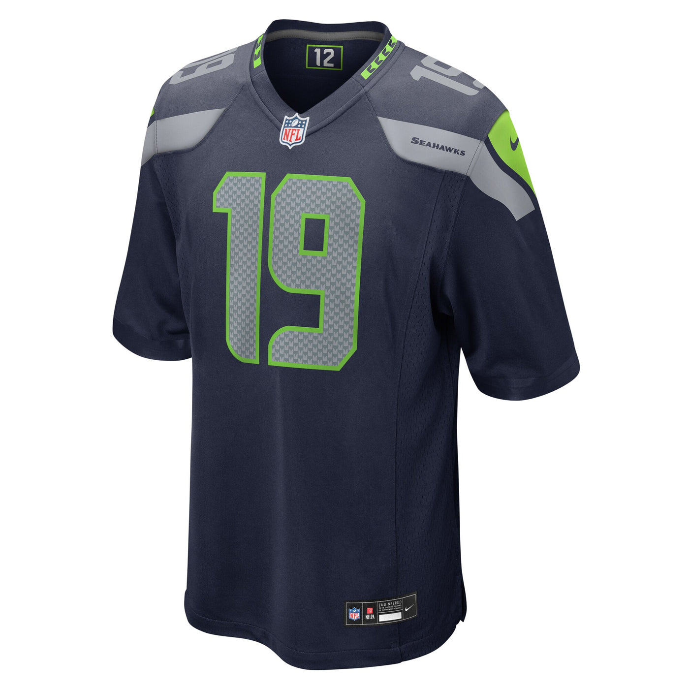 Seattle Seahawks Jake Bobo Nike College Navy Game Jersey